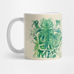 Green Cthuhlu Mug
